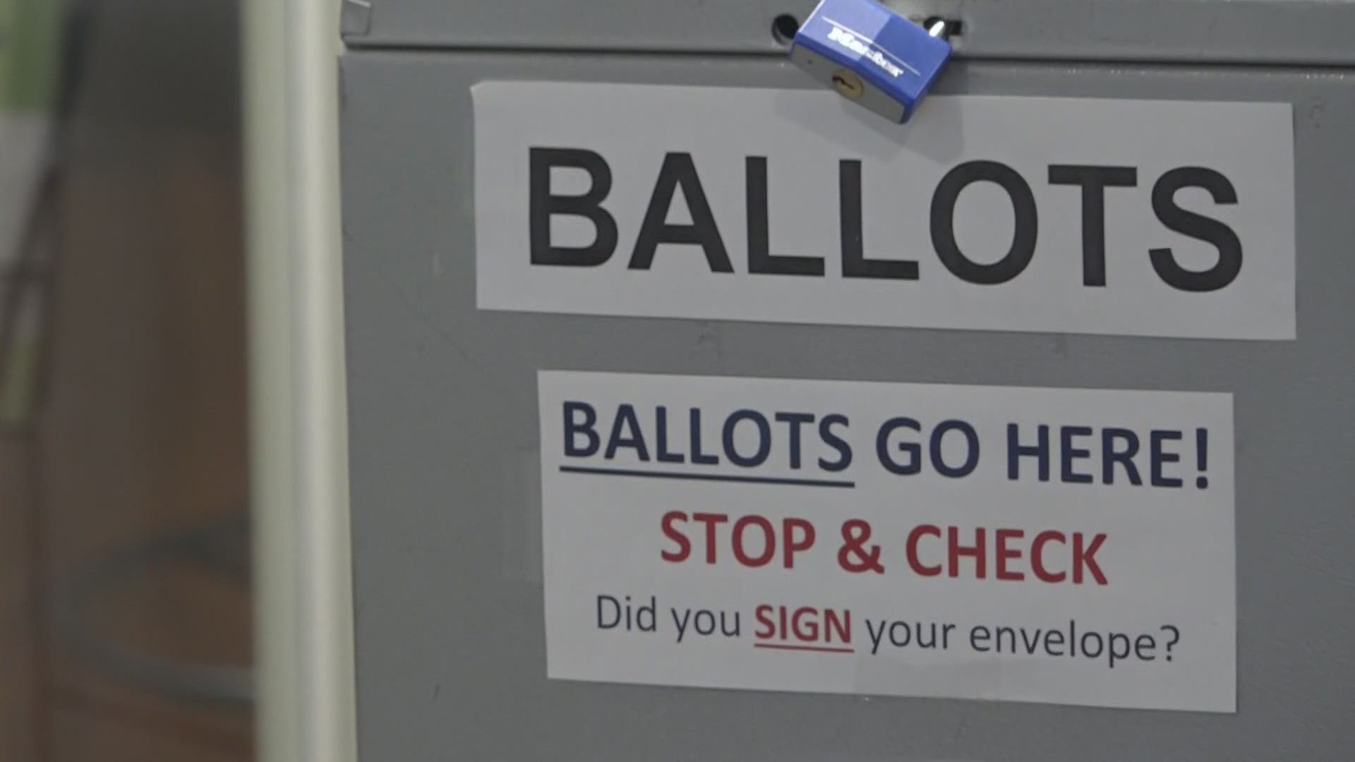 Using what is called an 'emergency absentee ballot' voter that are hospitalized can still vote in Tuesday's election