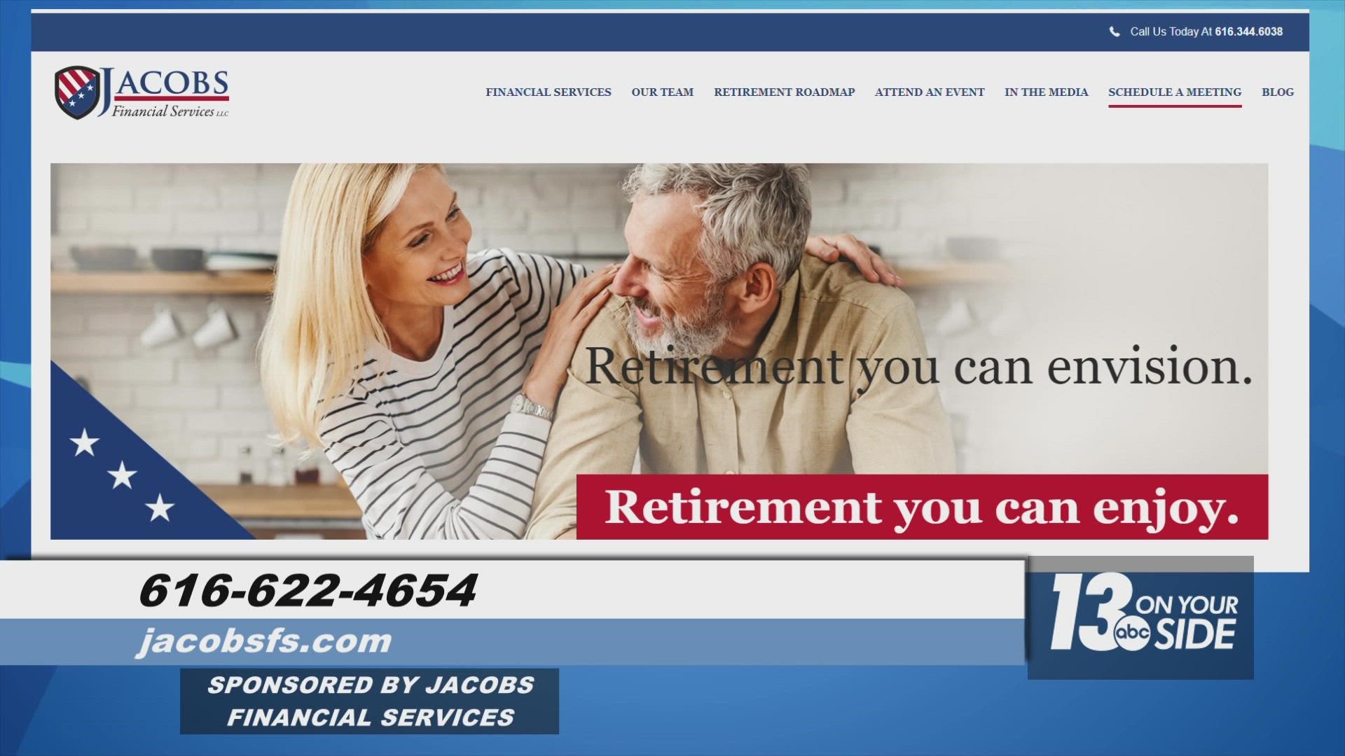 If you are at or near retirement age but thinking you may never see the day, Tom Jacobs from Jacobs Financial Services can help you.