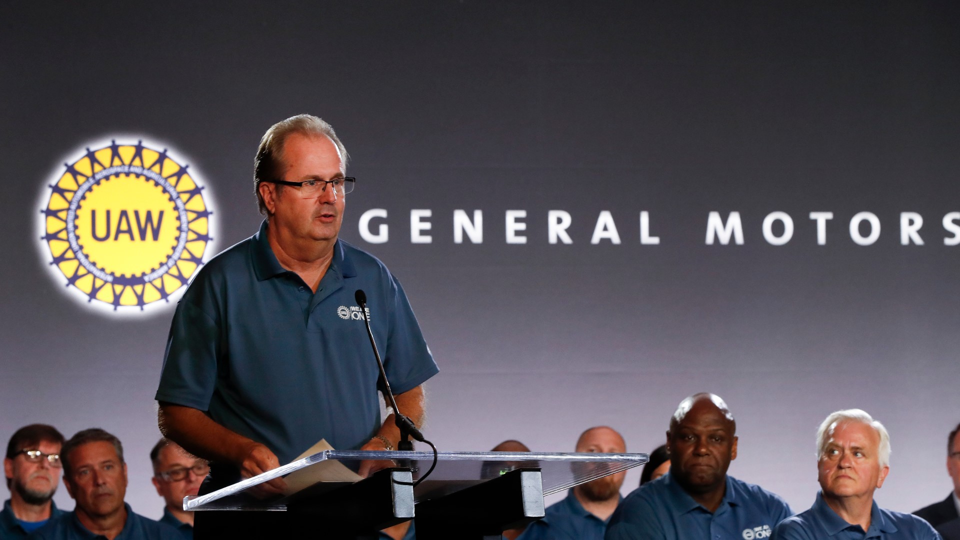 A top United Auto Workers official is telling workers that bargaining with General Motors is moving slowly, with just eight days left before the national contract expires.