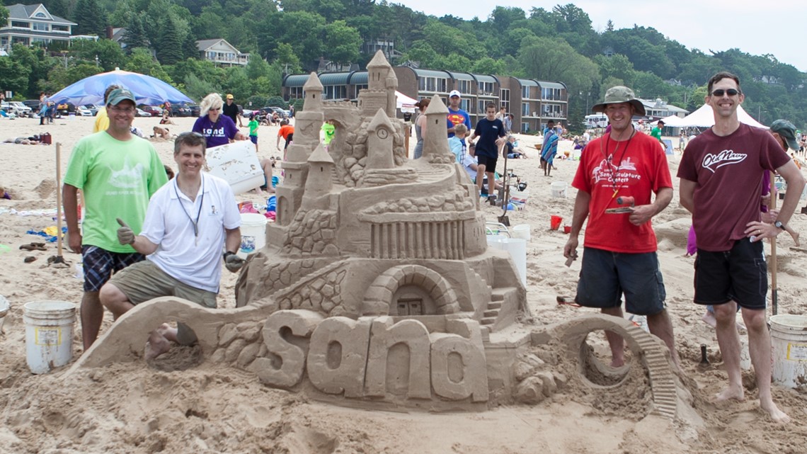 Sand Sculpture Contest 2023 Grand Haven City Beach