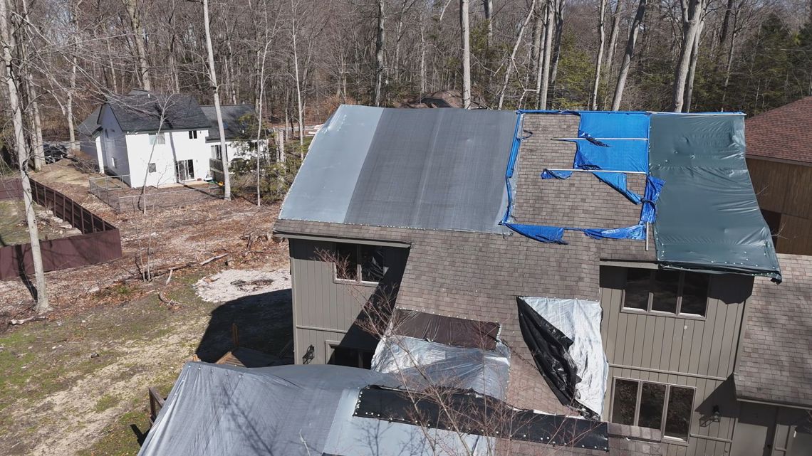 A year after straight line winds damaged their home, a Holland family ...