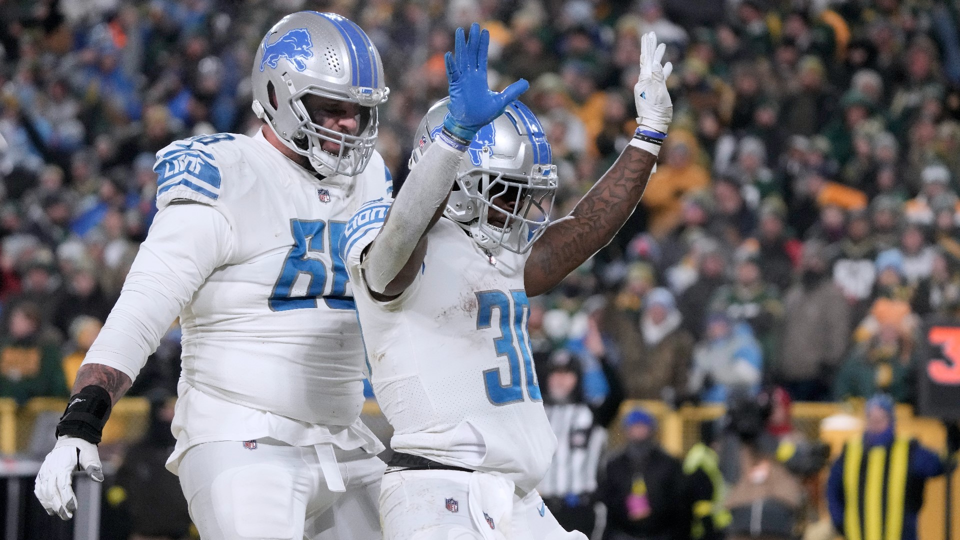 The Lions 2022 season comes to an end with the team turning around after a 1-6 start to finish above .500 at 9-8 overall following the 20-16 win over the Packers.
