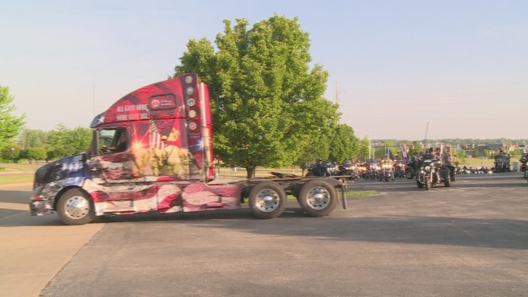 RAW VIDEO: 'Ride for Freedom' bikers head to Lansing on Memorial Day weekend