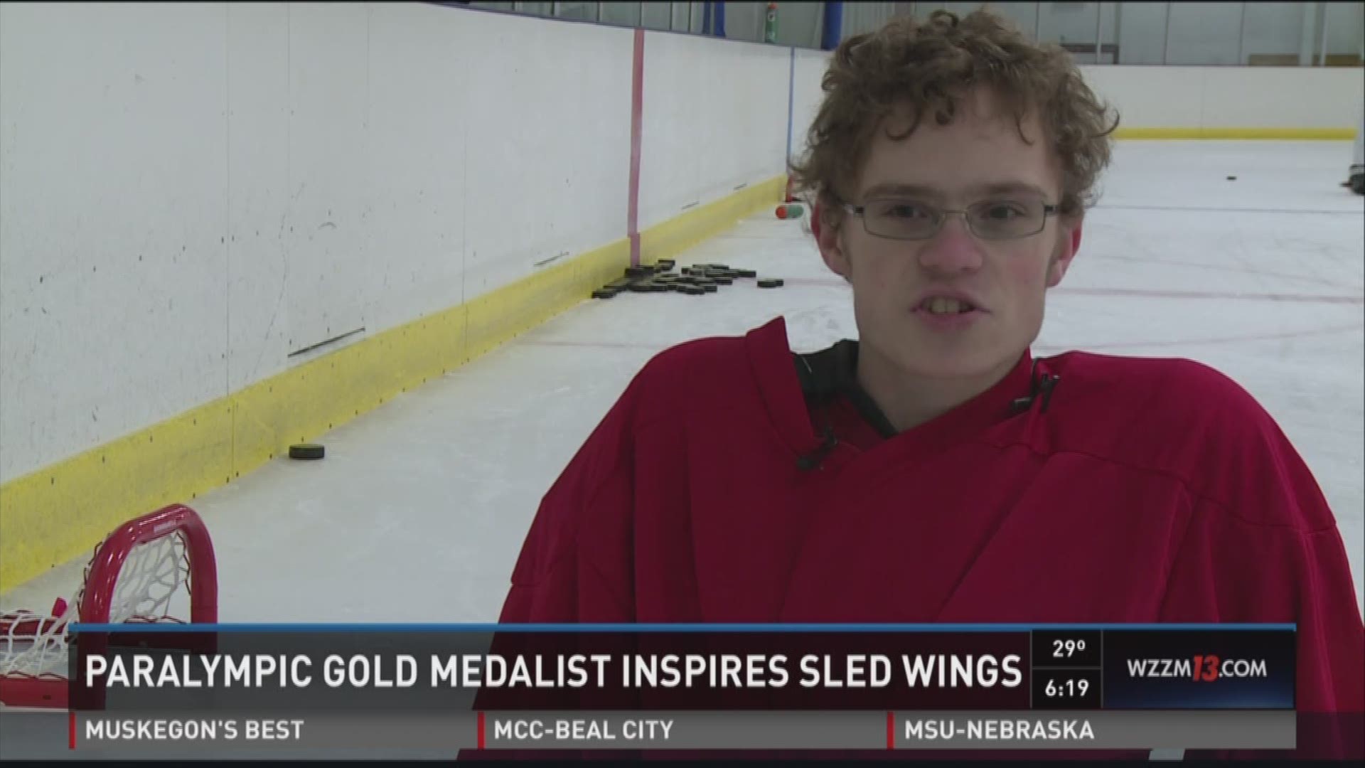 Paralympic Gold Medalist Inspires Sled Wings