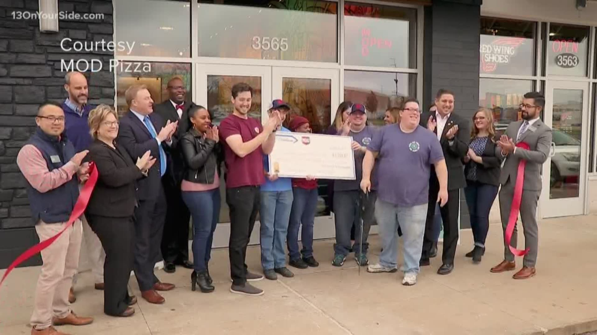 They raised $3,000 during a "pay what you can" day.