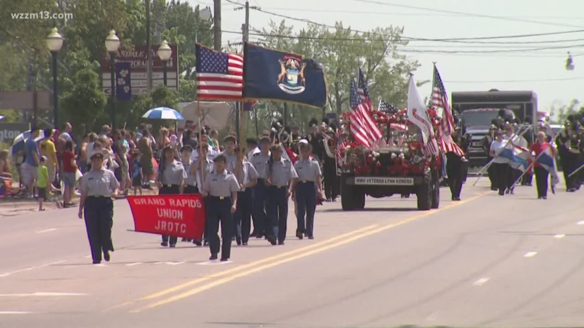 Several West Michigan communities will host Memorial Day ceremonies and parades to honor those who have served our country.