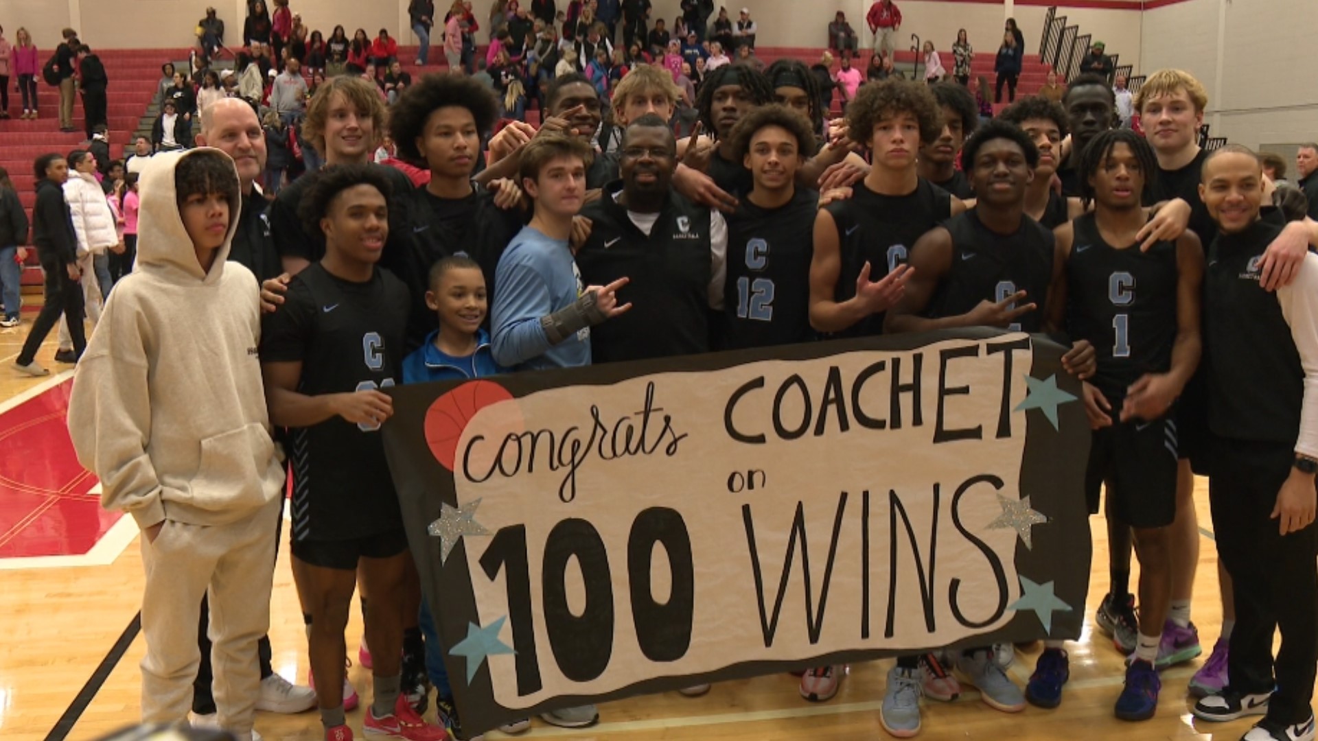 With the 46-42 dub over Northview, Taylor earned his 100th career victory coaching the Eagles.