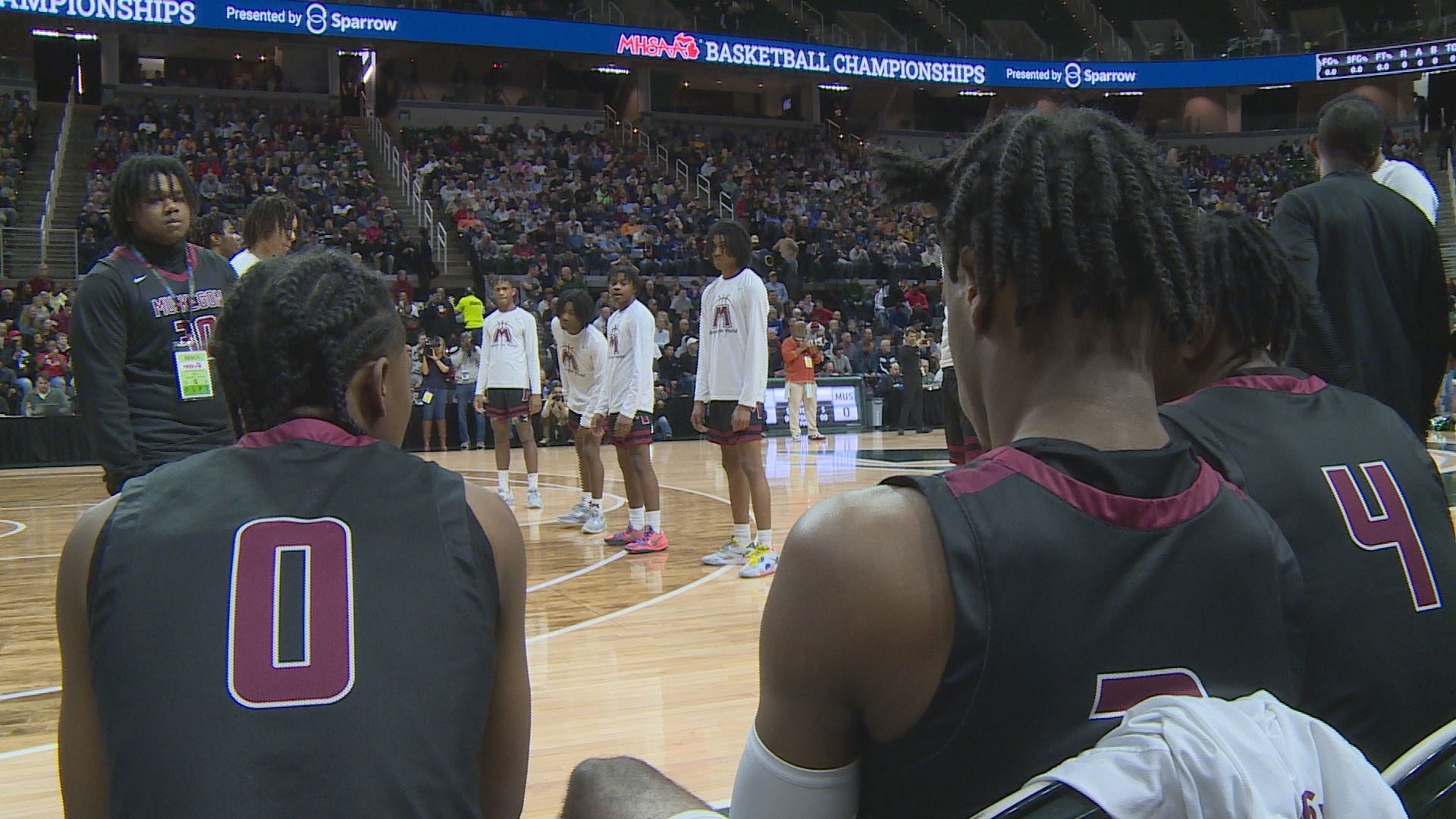 The Muskegon boys basketball team was back in the state title game on Saturday for the first time since 2014.