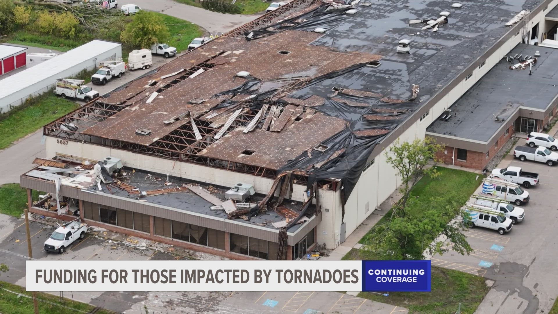 Preliminary damage estimates from the August 2023 severe storms in Kent County totaled more than $4 million. Those impacted can now apply for federal help.