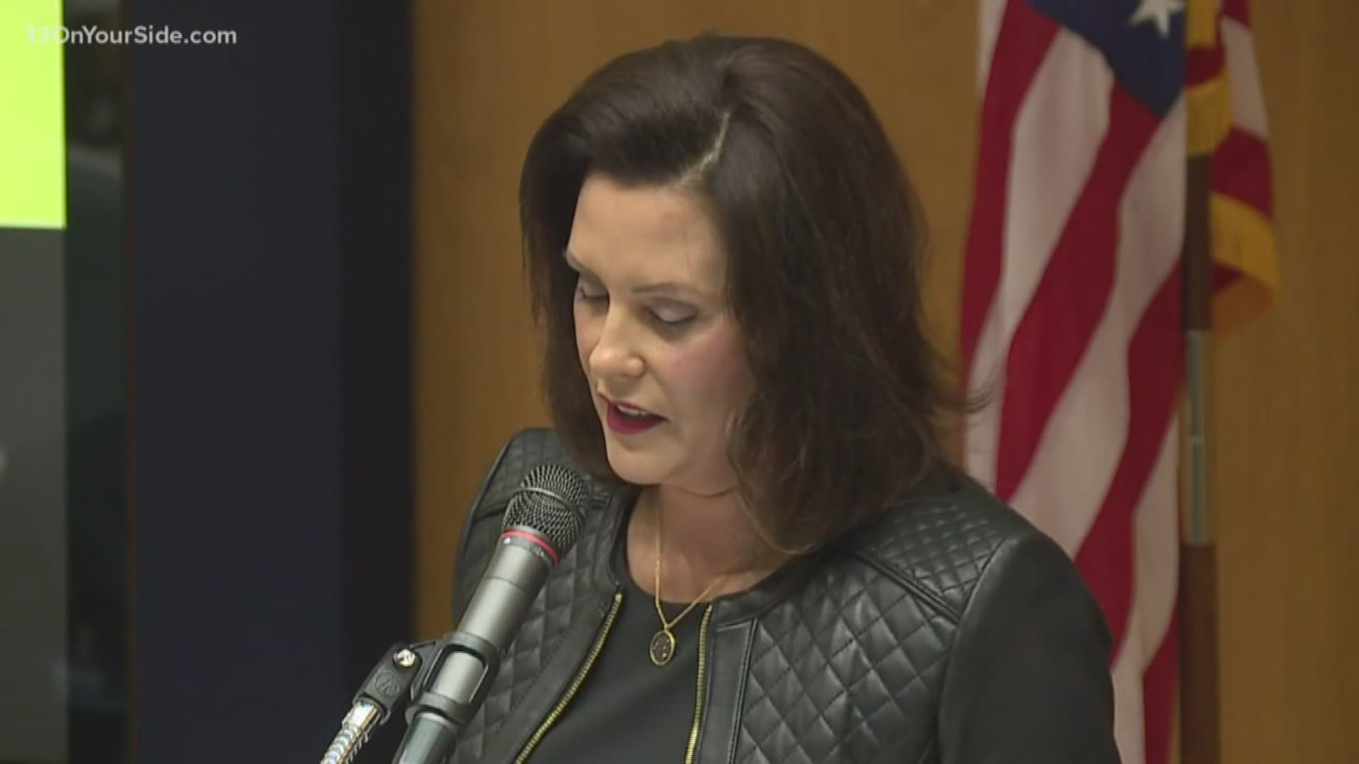 Gov. Gretchen Whitmer said Wednesday she will seek funding for a variety of budget priorities from the Republican-led Legislature after she slashed nearly $1 billion