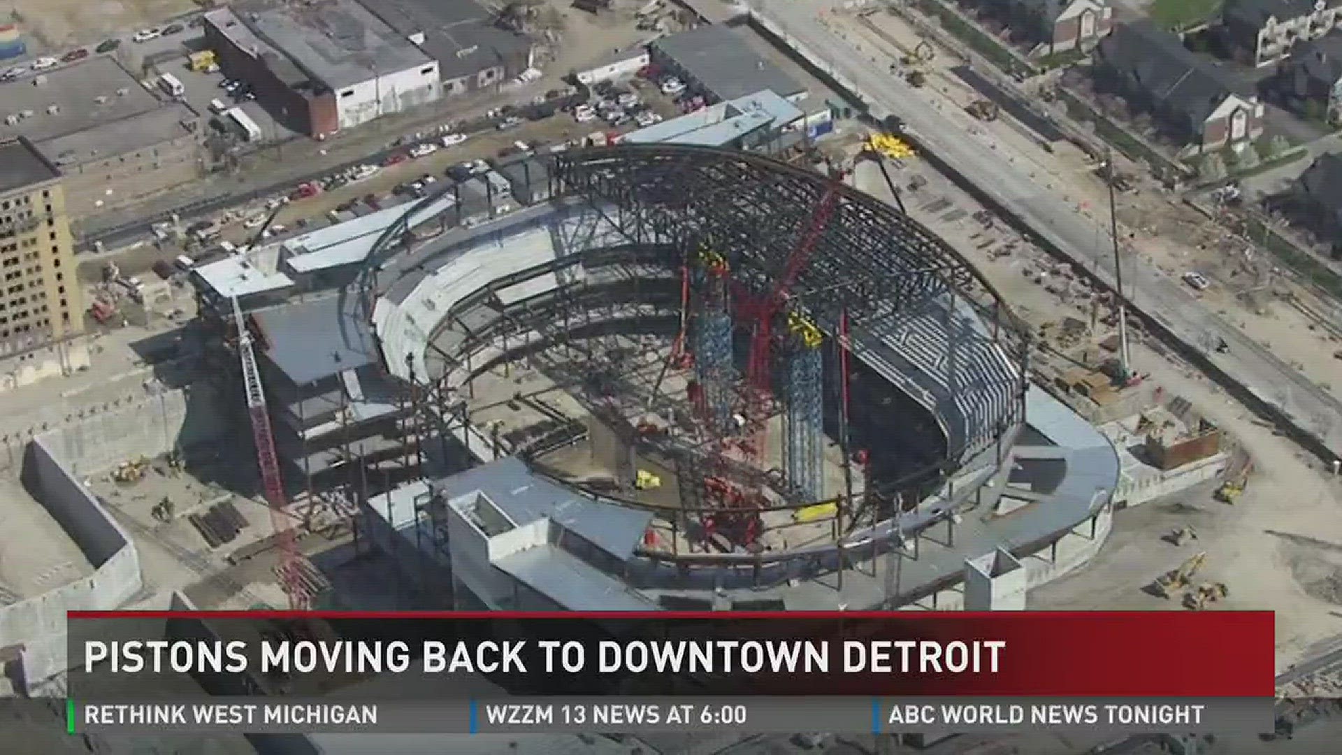 For the first time since the 1970s, the Detroit Pistons will play their home games in Detroit