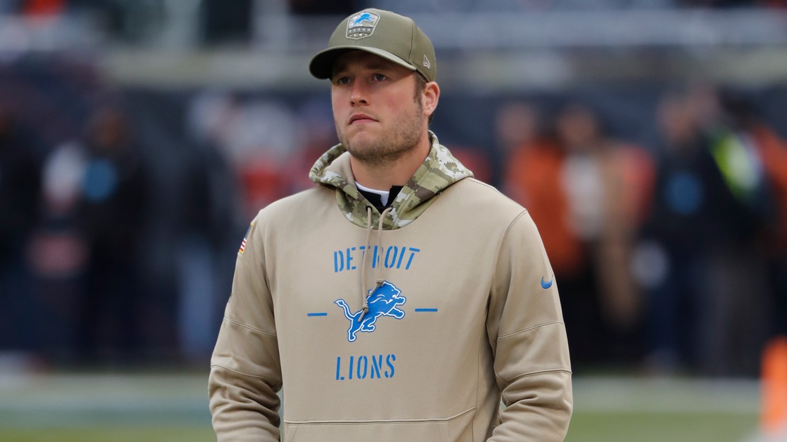 Lions remove QB Matthew Stafford from Reserve-COVID-19 list