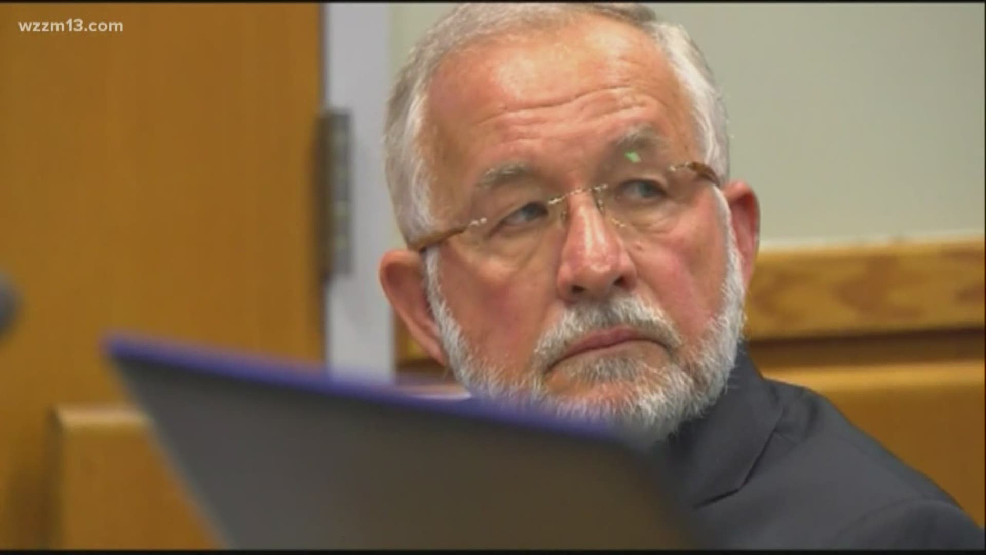 William Strampel in court for prelim hearing