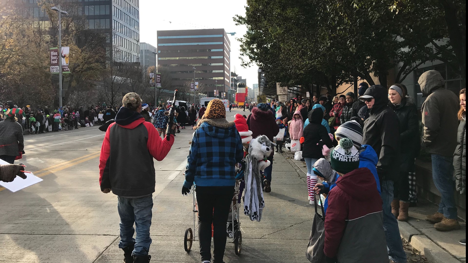 100th Santa Parade marches through downtown Grand Rapids