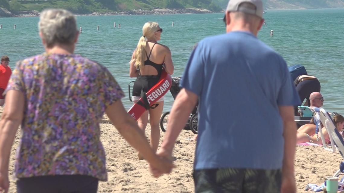 Lifeguards are back at South Haven's beach