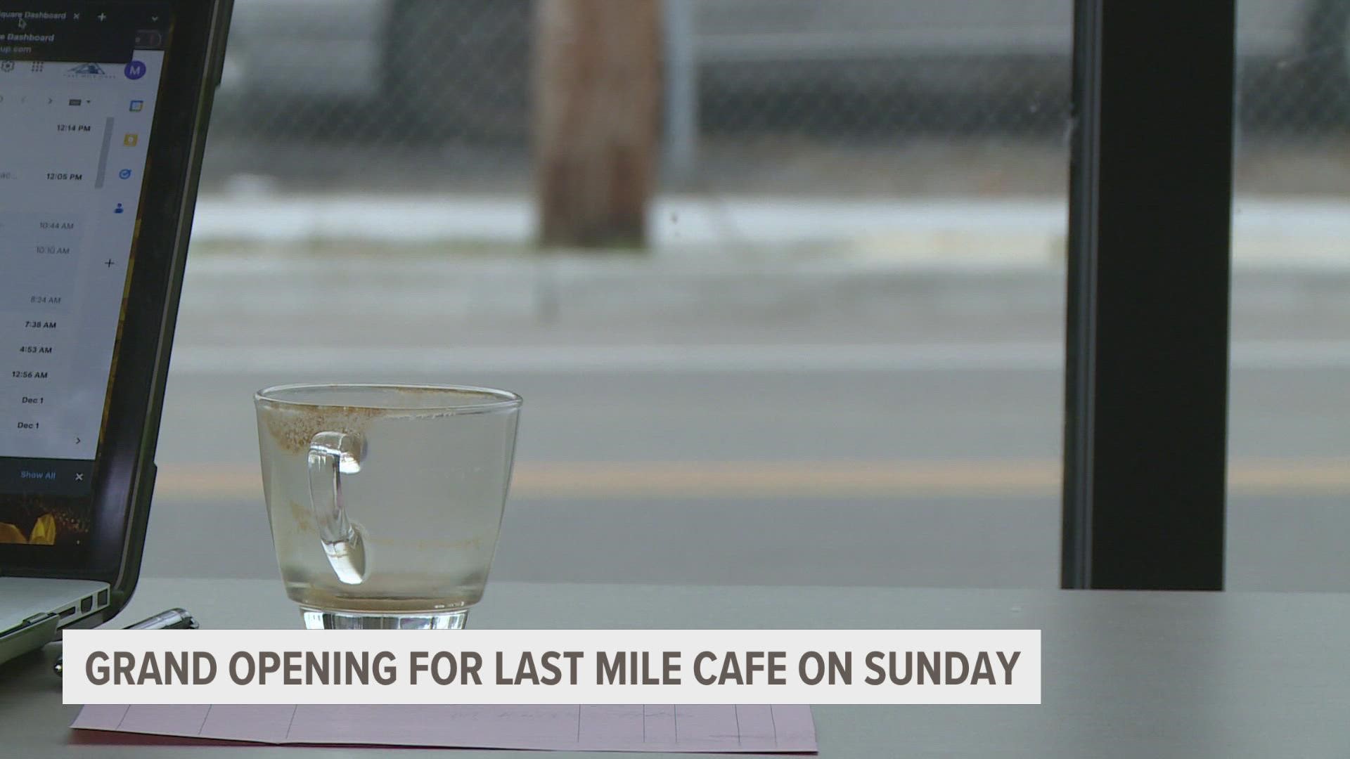 Last Mile Cafe donates 10% of all revenue to charity and to date has already donated more than $10,000 to local non-profits.