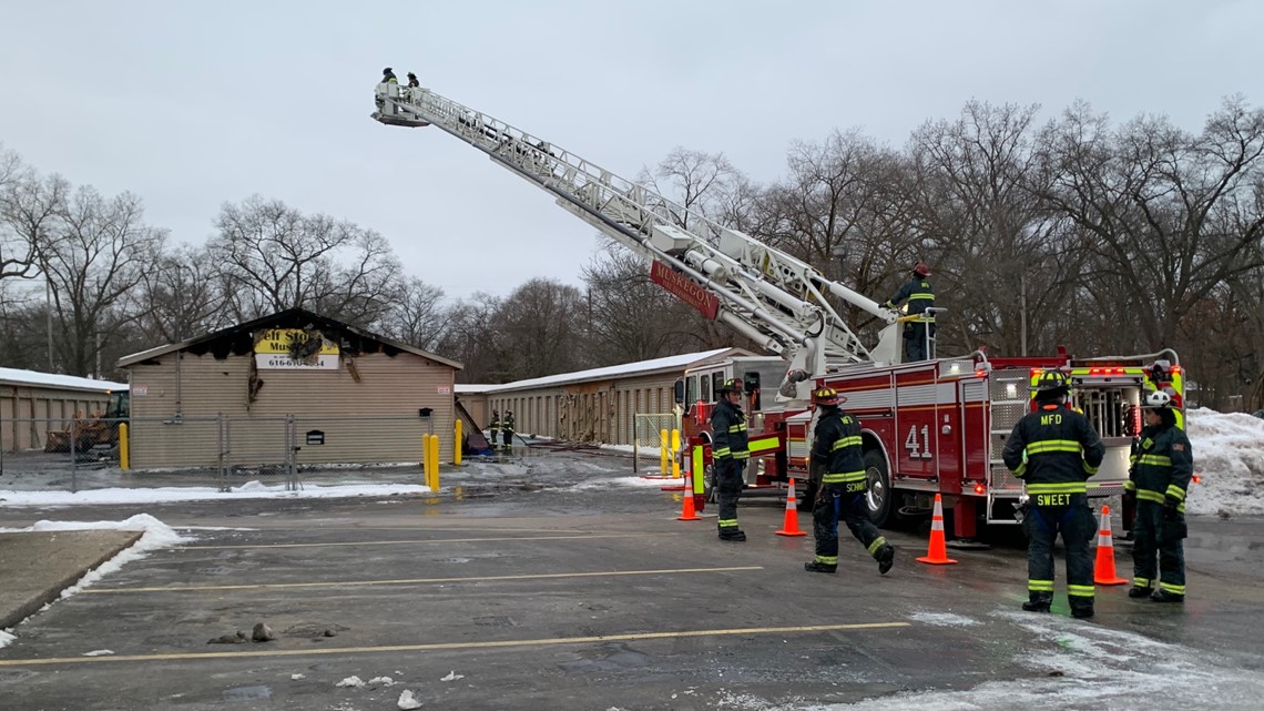 Land cleared on Sherman in Muskegon for storage facility 