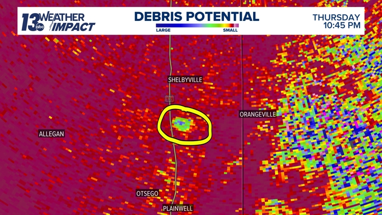 West Michigan saw numerous severe storms Thursday evening | wzzm13.com
