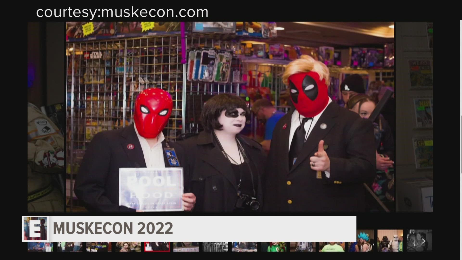 COVID-19 prompted the local comic convention, called MuskeCon, to cancel in 2020 and 2021. Now, it's back and better than ever.