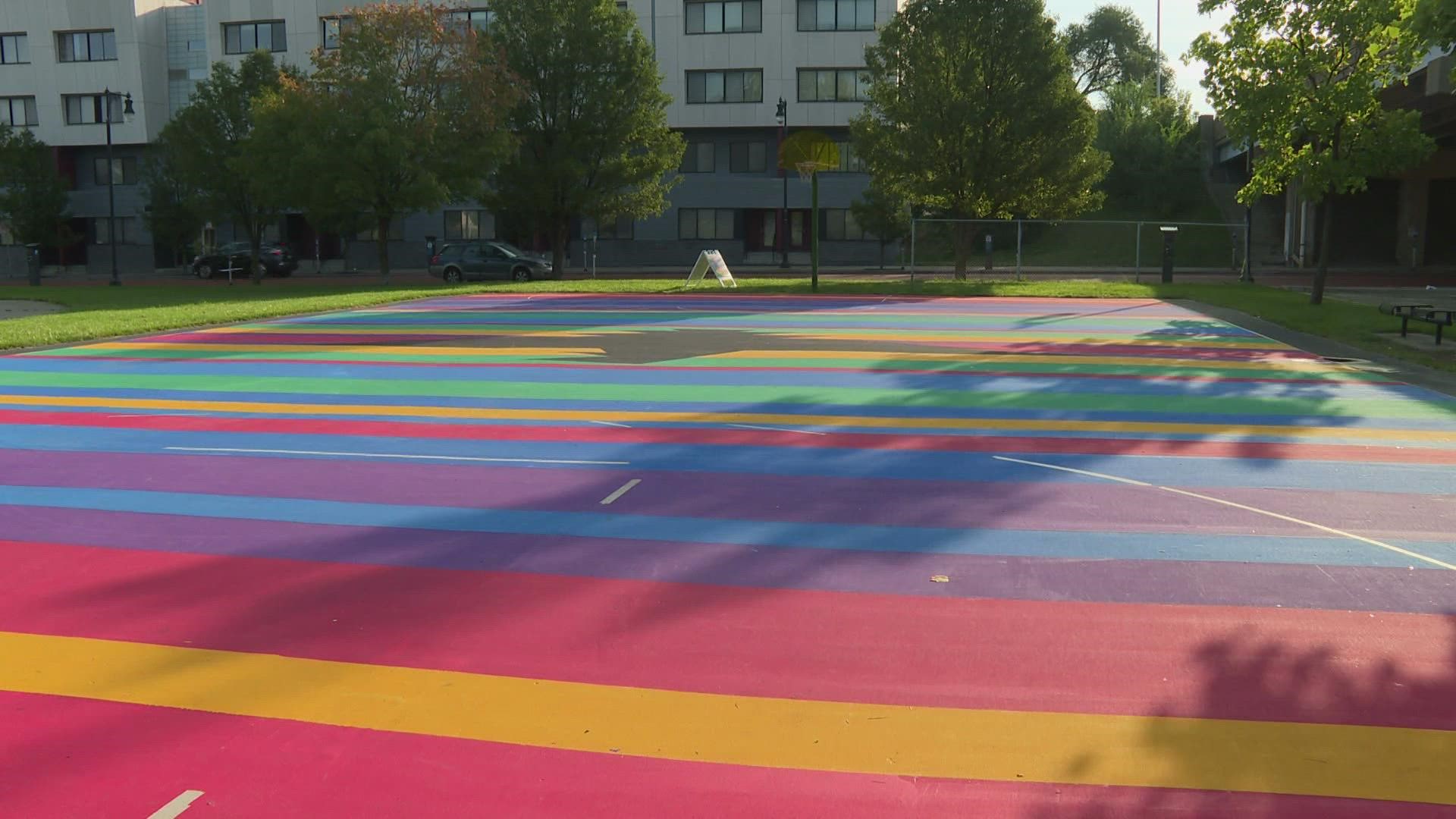 Hernandez has a piece at Heartside park.