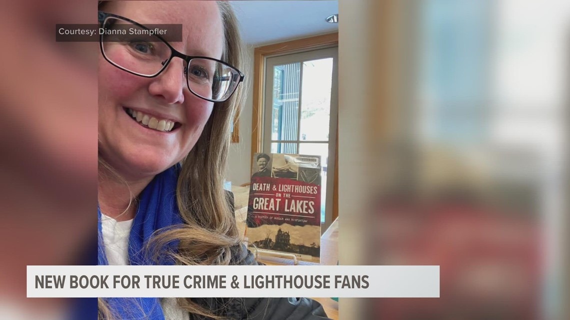 Lighthouses meet true crime in new book by Michigan author