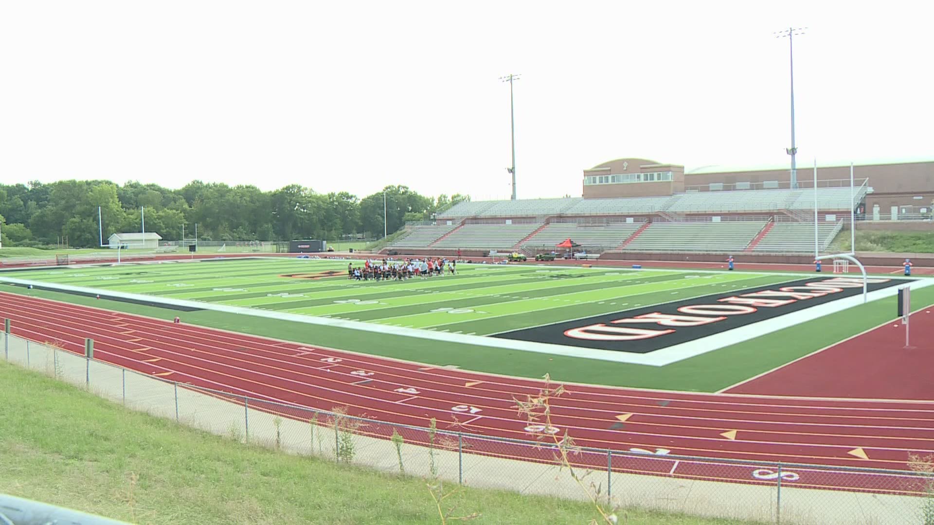 Rams head coach Brent Cummings knew the season had been cancelled but he let the team enjoy one last practice anyway.