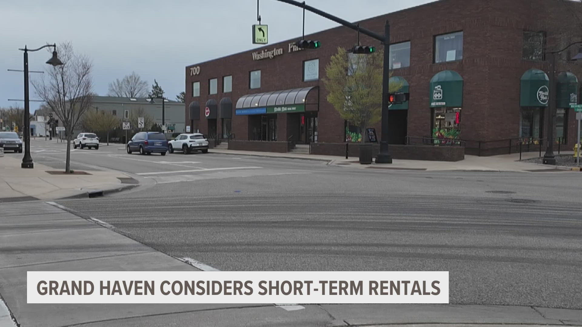 The City of Grand Haven is considering zoning for short term rentals near downtown.