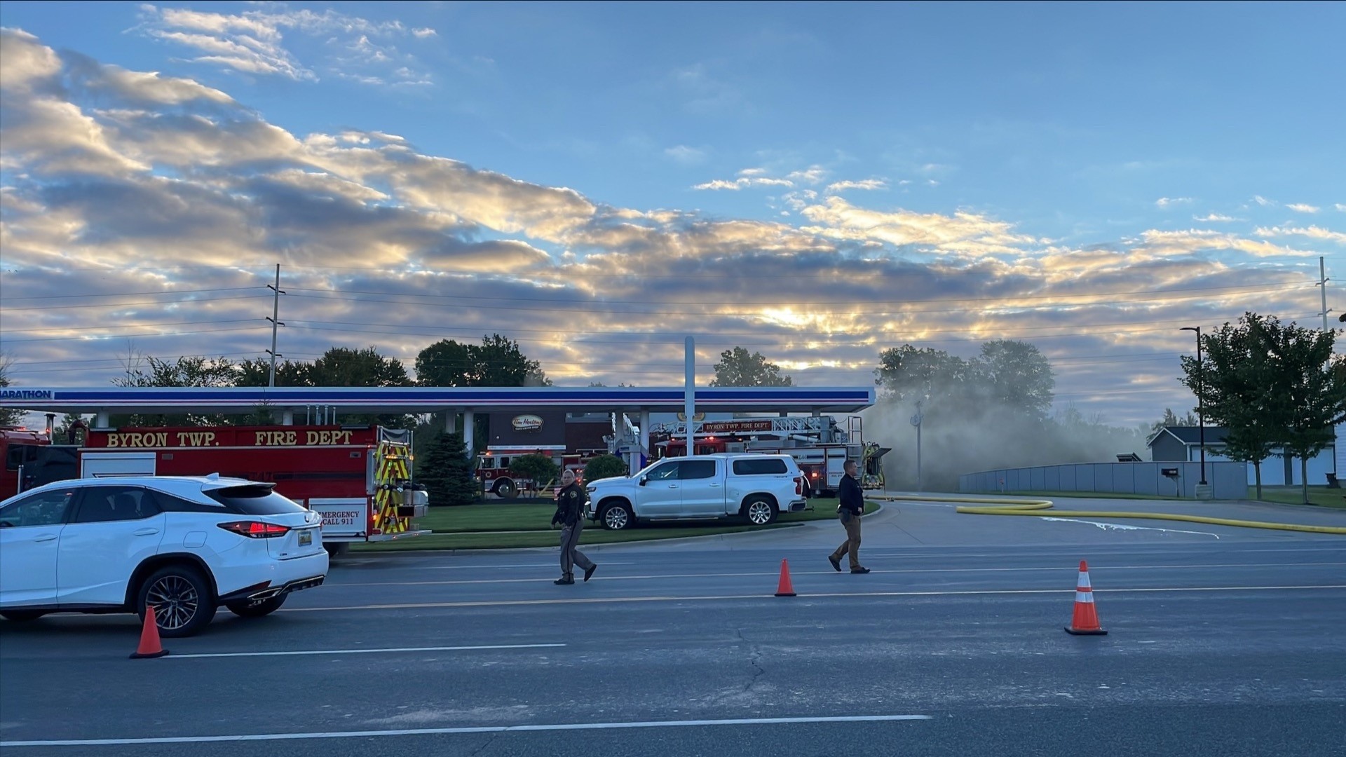 Crews investigating fire at gas station in Grandville | wzzm13.com