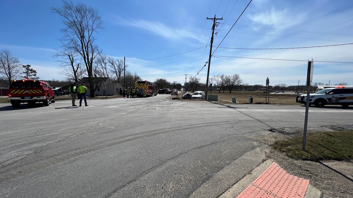 Child, Driver Injured In 2 Car Crash In Jamestown Township 