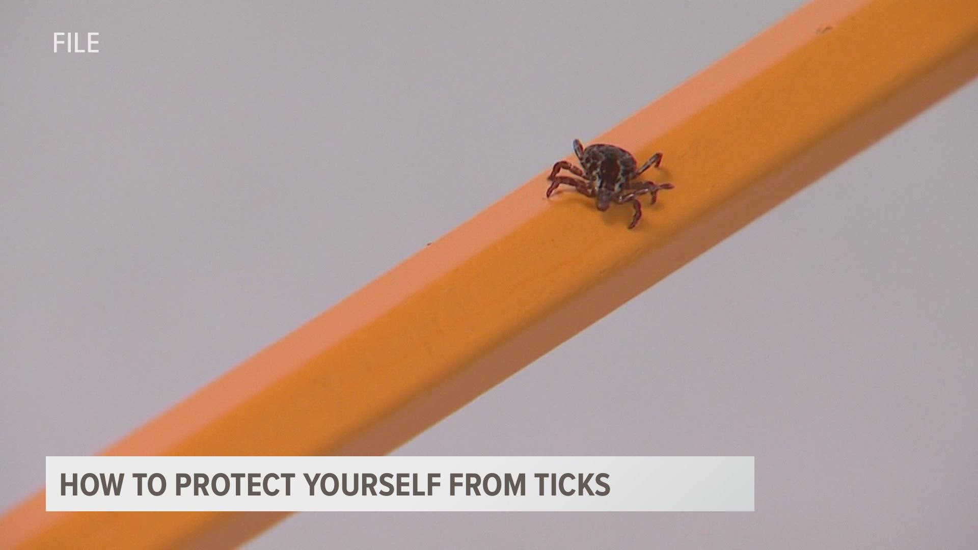 The Michigan Department of Health and Human Services has seen double the amount of people, from 2020 to 2021, contracting Lyme disease.