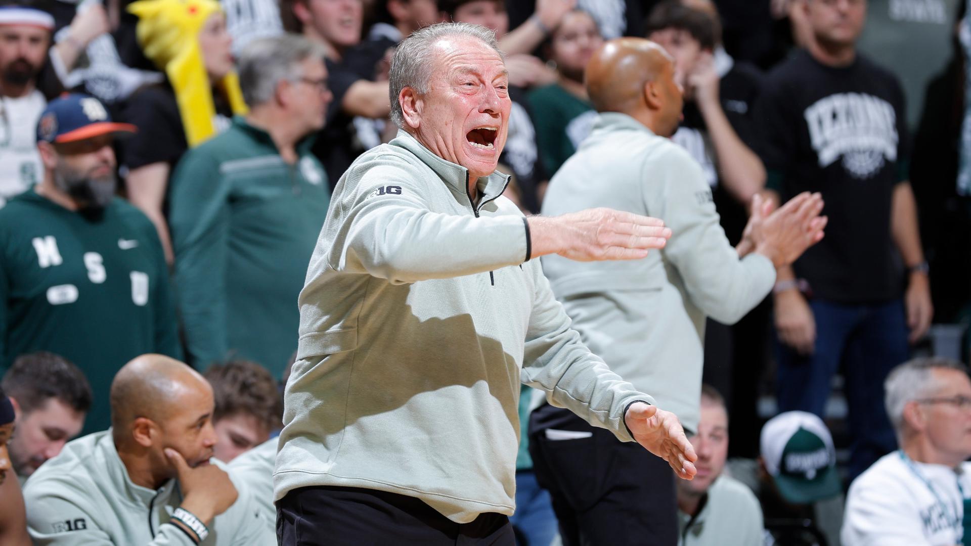 Tom Izzo 'ticked off' after former player Paul Davis ejected from ...