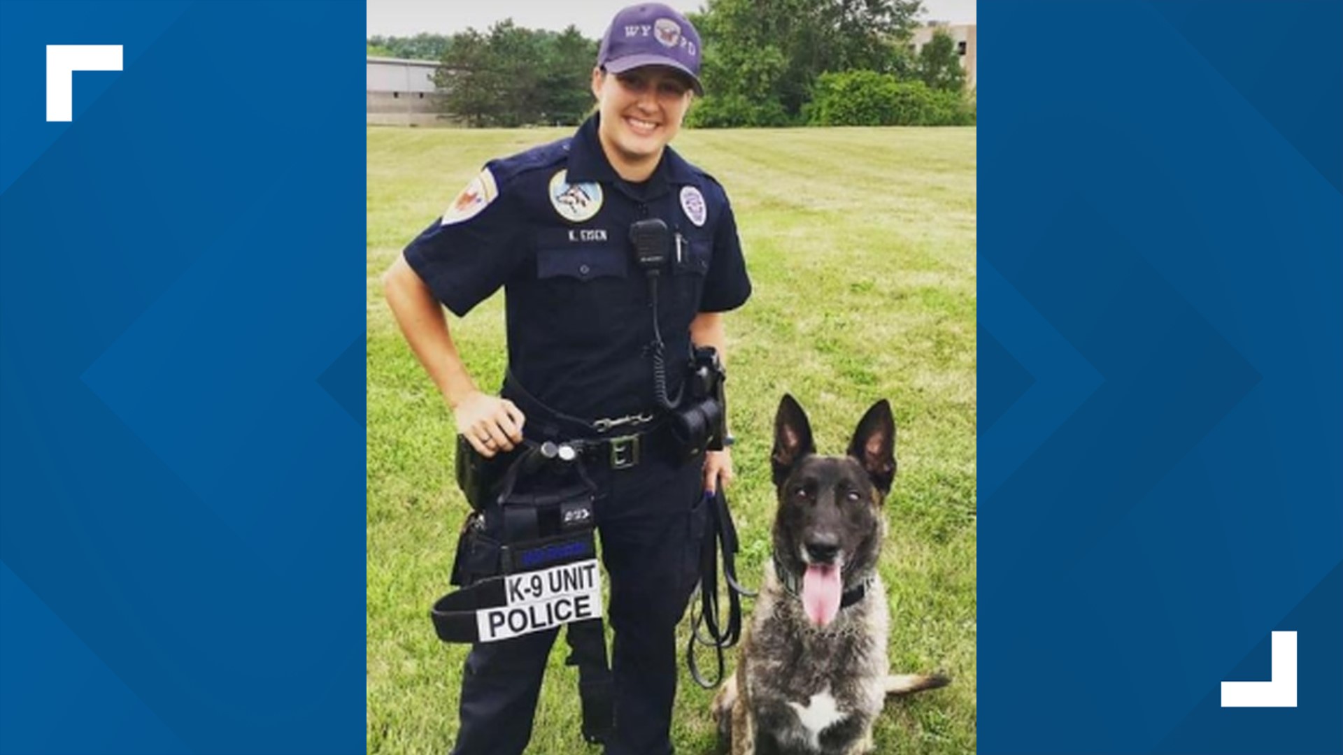 Retired Wyoming police dog dies | wzzm13.com