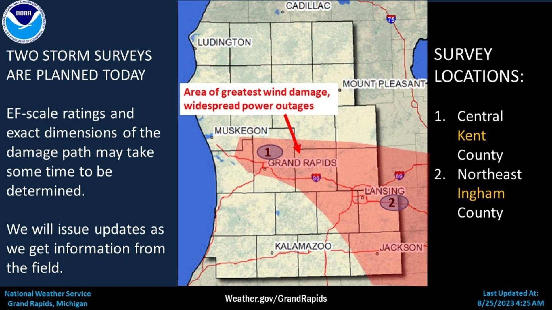 NWS: EF-1 tornado touched down in Kent Co. | wzzm13.com