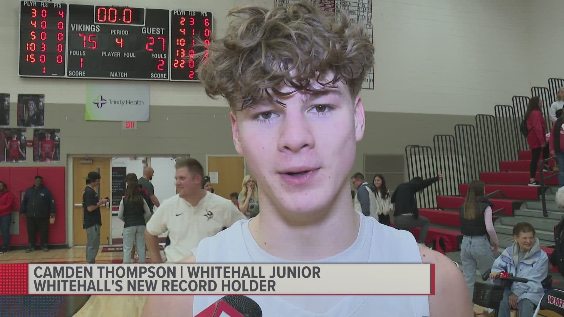 Thompson is quickly becoming a legend at Whitehall.