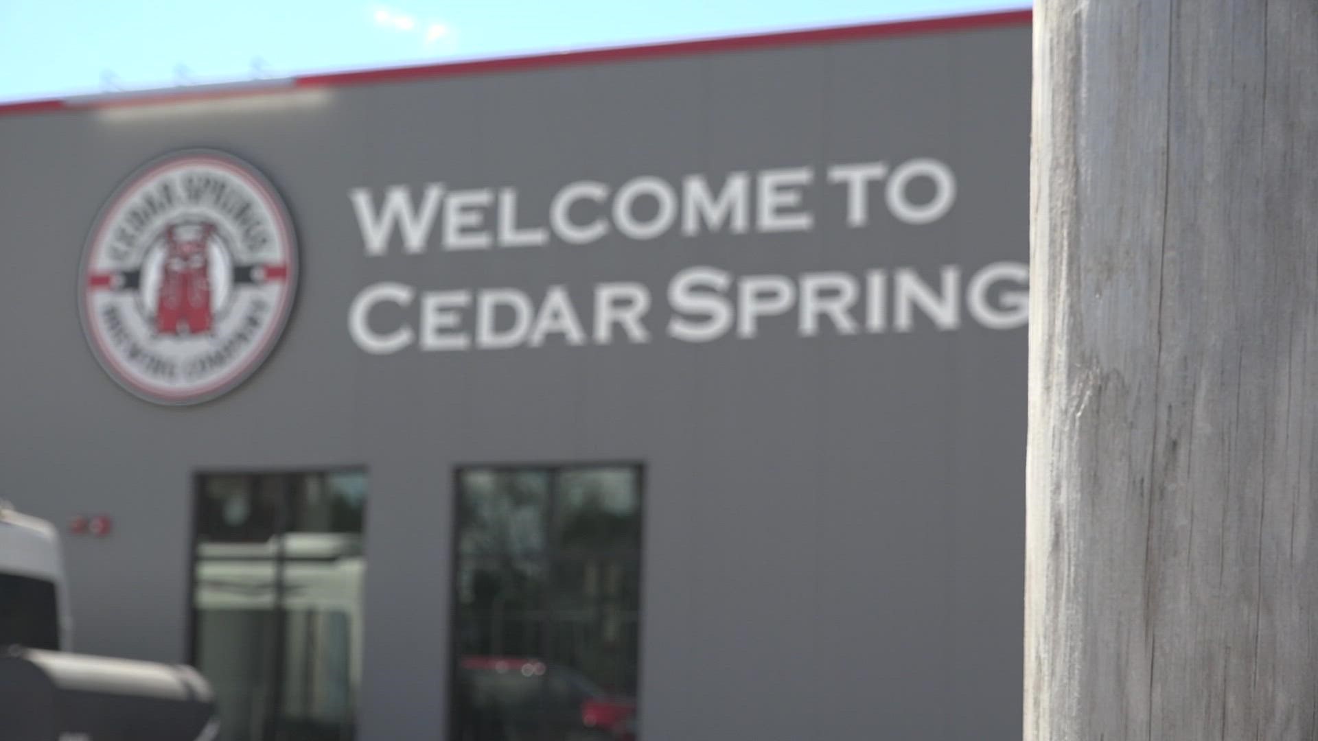 This week 13 on your side of town is highlighting all the great things happening in Cedar Springs.