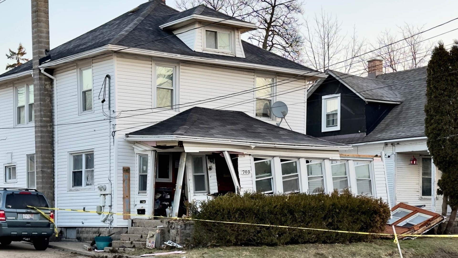 Suspected drunk driver crashes into GR home | wzzm13.com