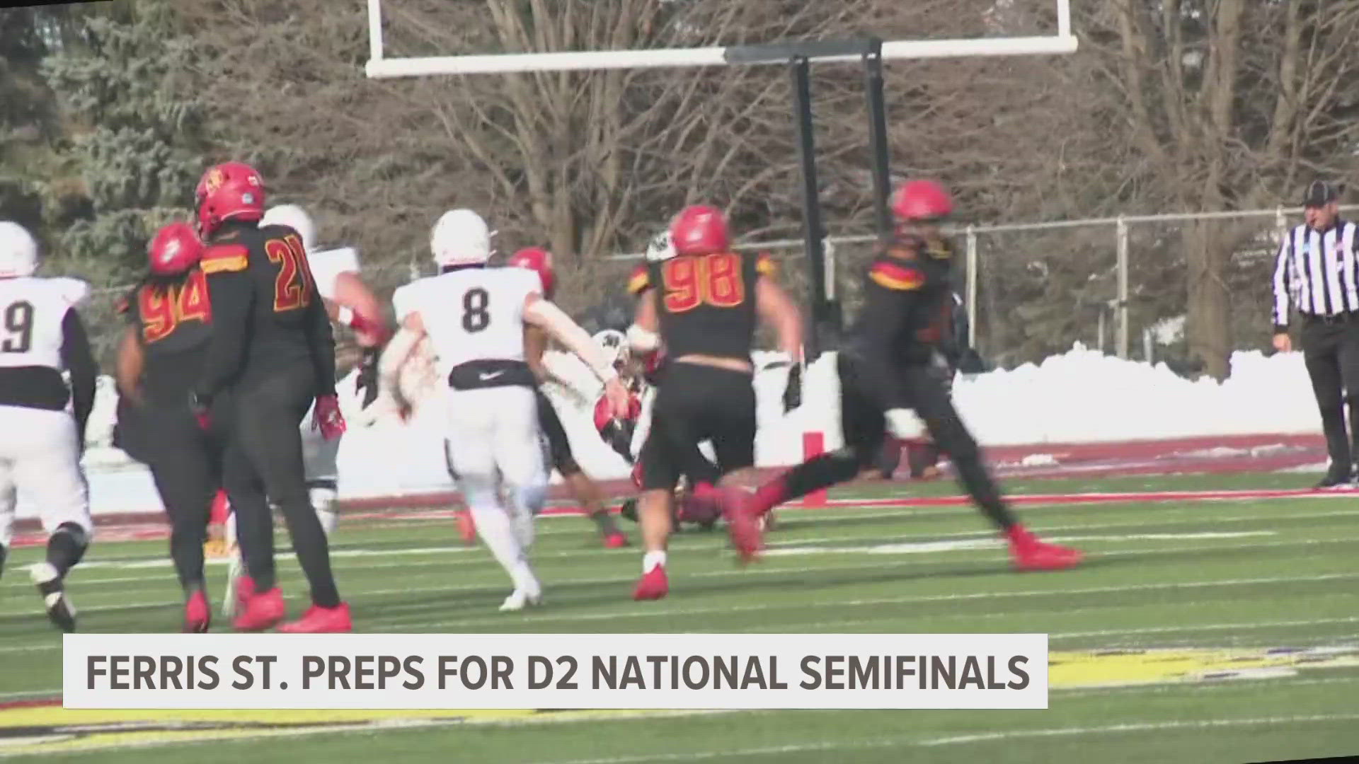 Ferris State preps for D2 national semifinals.