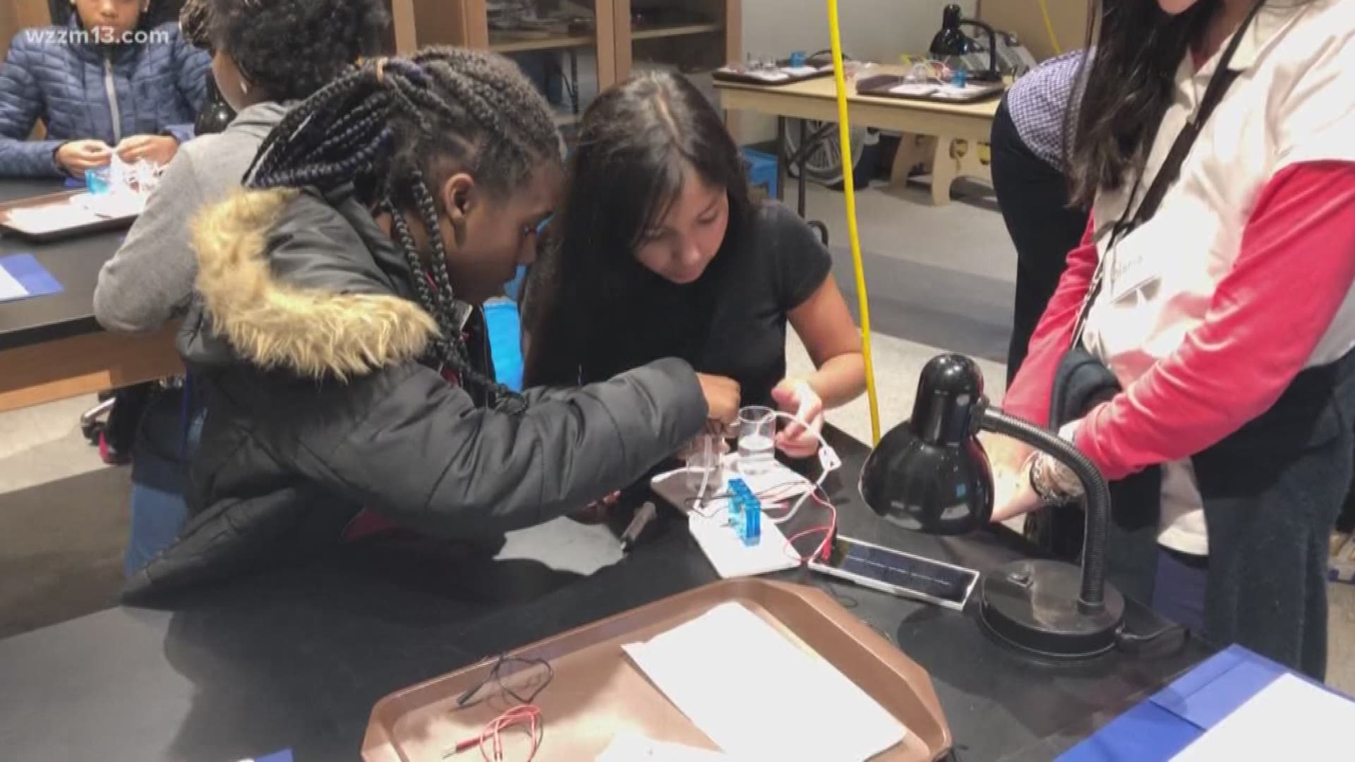 Grand Rapids Public Museum and the DTE Energy Foundation find a creative way to get girls interested in science