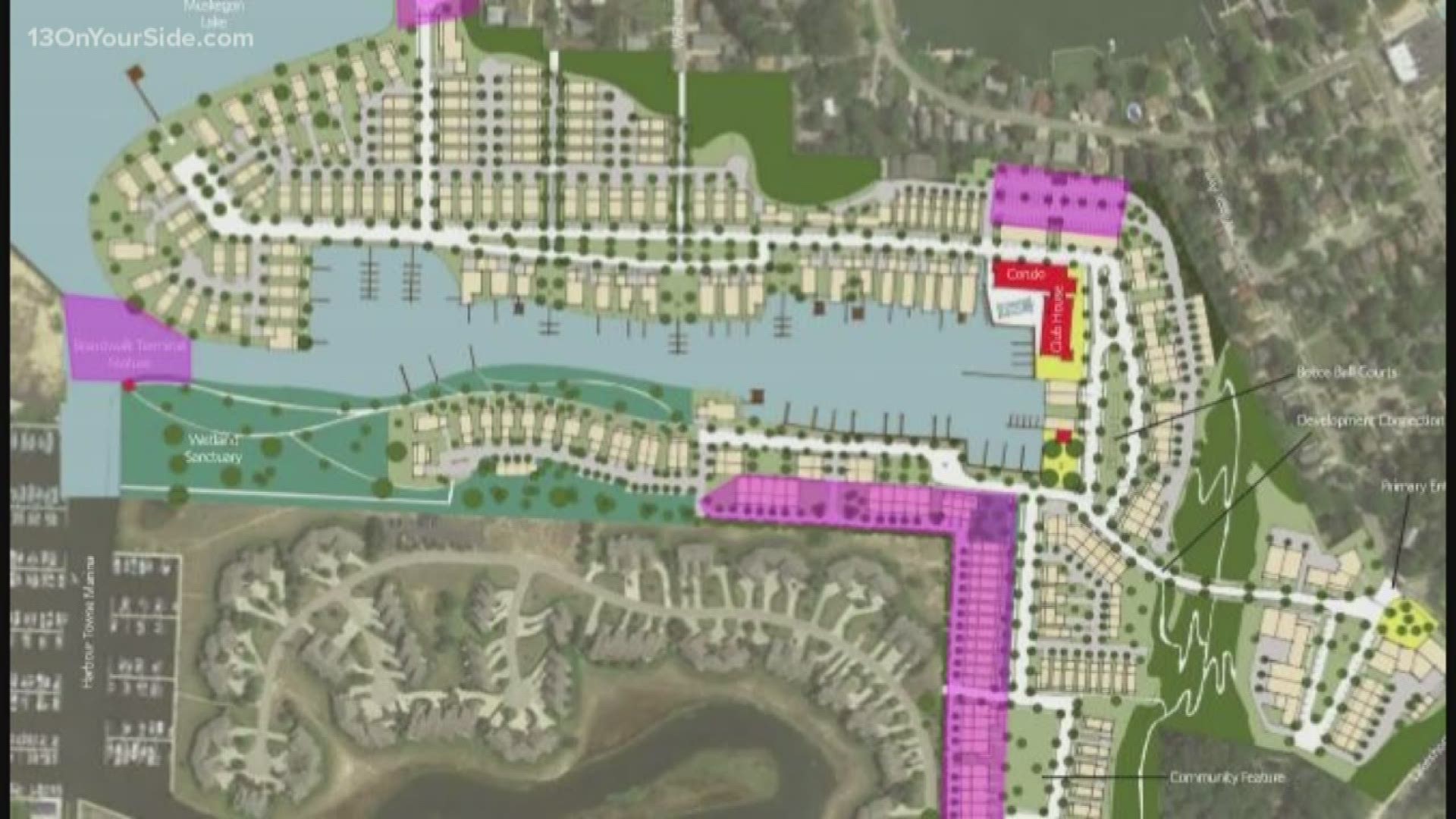 "The Docks" project would create 240 homes on 80 acres of land in the Beachwood-Bluffton neighborhood.