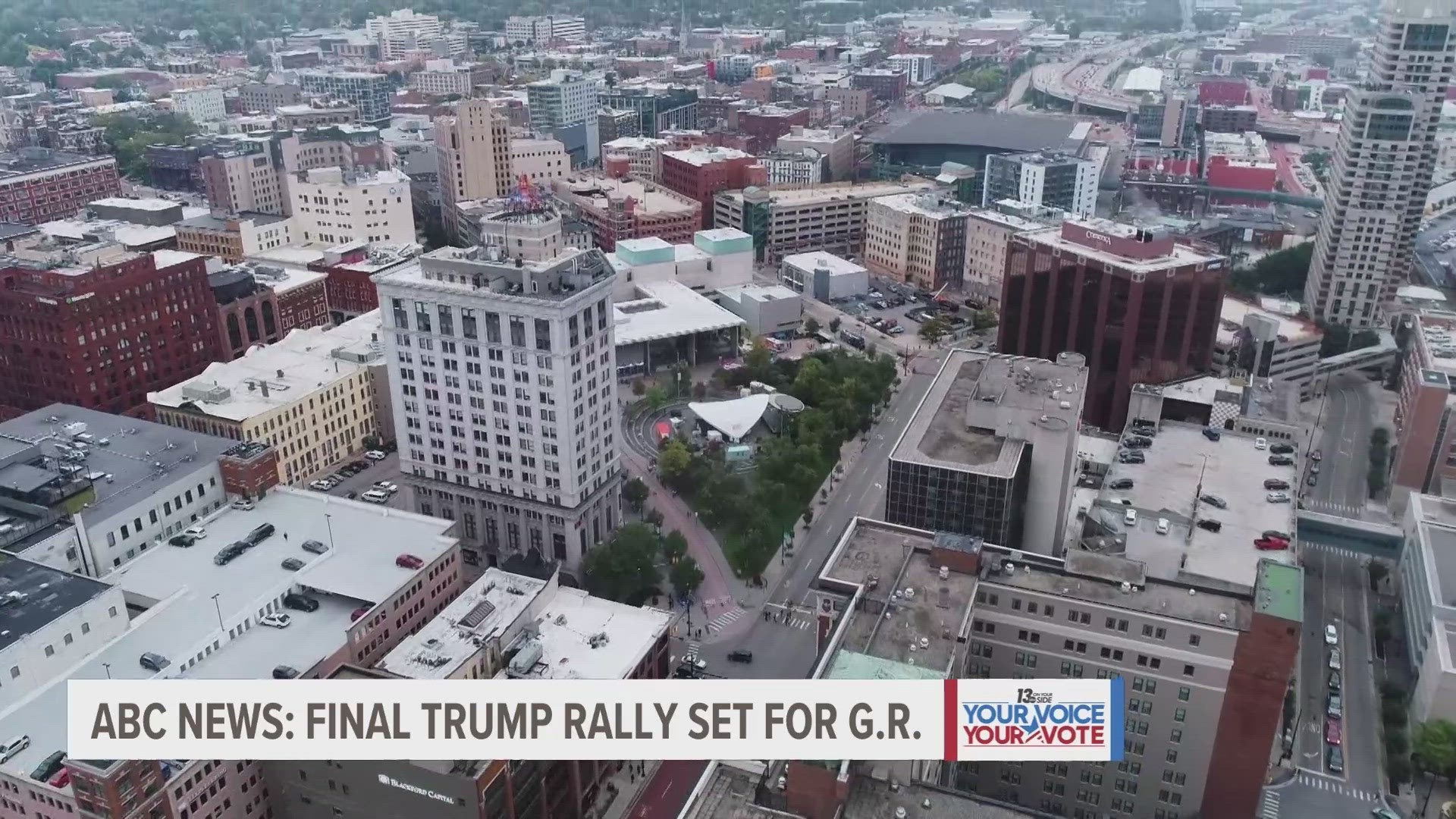 According to ABC News, sources said Trump will hold his final campaign rally in Grand Rapids the night before Election Day.