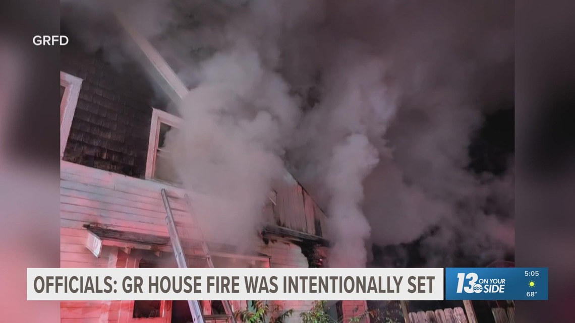 アメリカ国防省 在東京国防武官室 DAO チャレンジ Overnight house fire in Grand Rapids determined to be arson