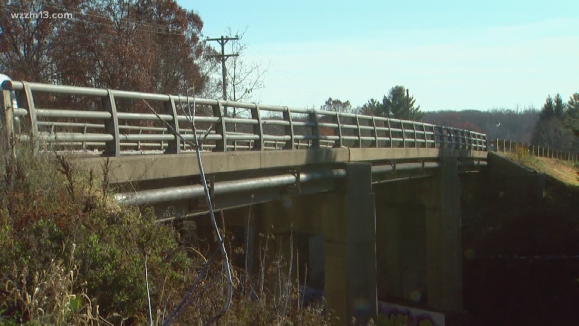 Walker bridge being replaced with railroad crossing