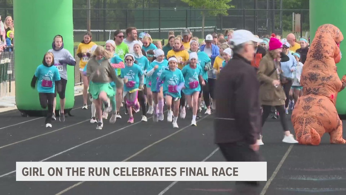 Girls on the Run celebrates final race of season | wzzm13.com