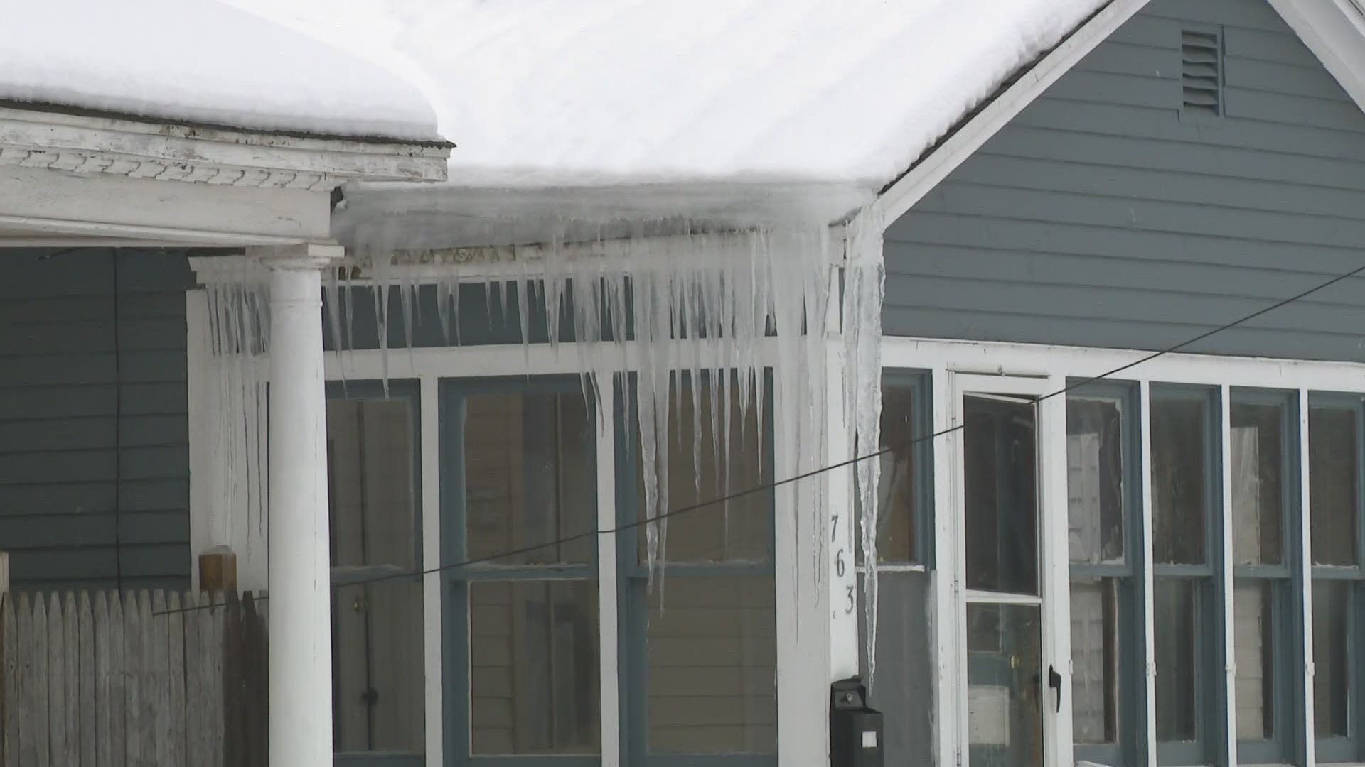 With the recent snowstorms and frigid weather, conditions are ripe for formation of ice dams.