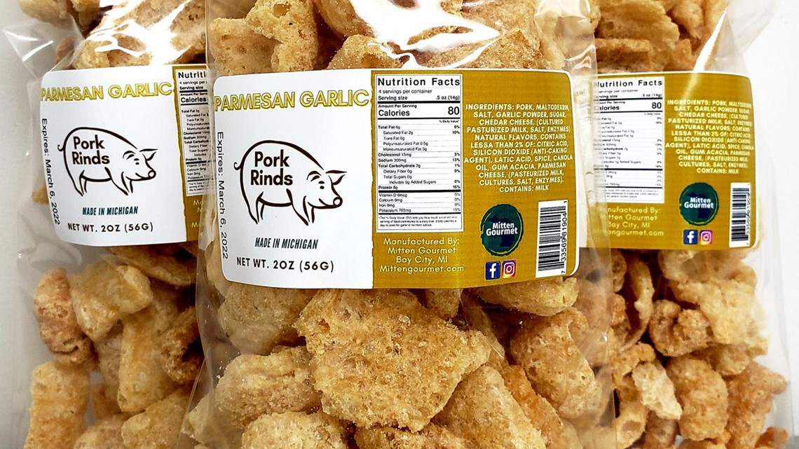 Mitten Gourmet pork rinds recalled after no USDA inspection