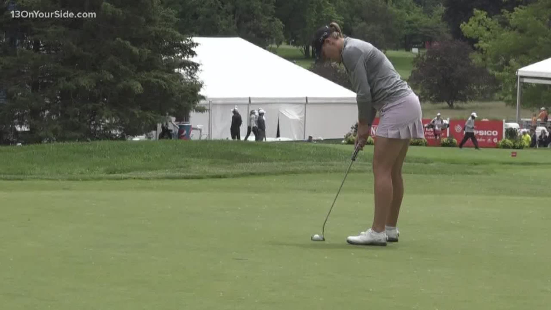 Record-setting round two at LPGA Classic