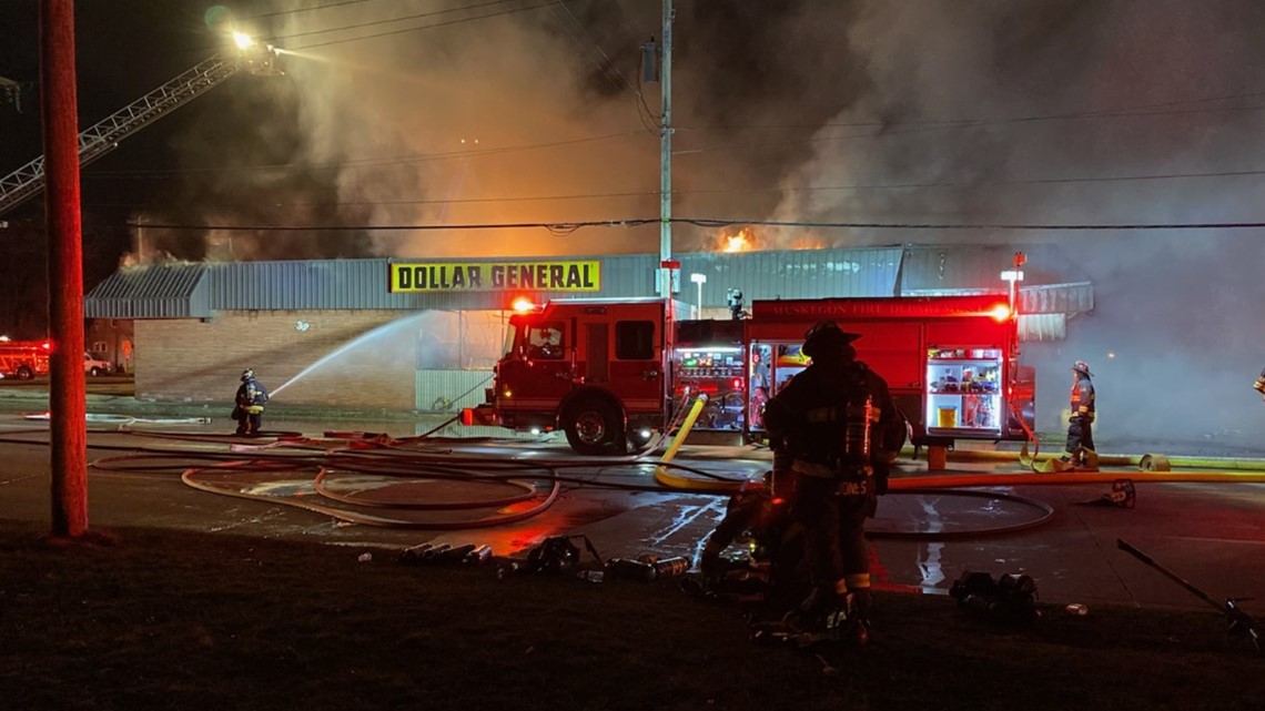 Muskegon Dollar General catches fire, no one injured | wzzm13.com