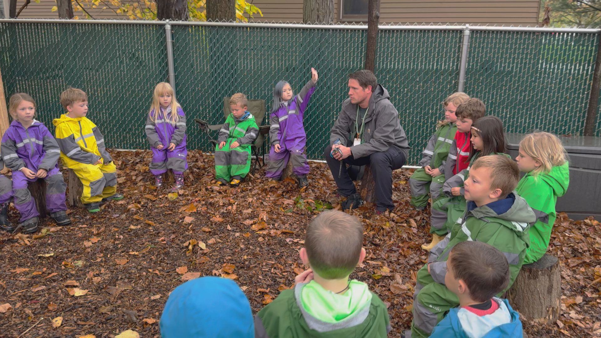 Our newest Teacher of the Week loves being outdoors. After finding a job posting at the Jenison Wilderness Academy, he said it’s the job he was born for.