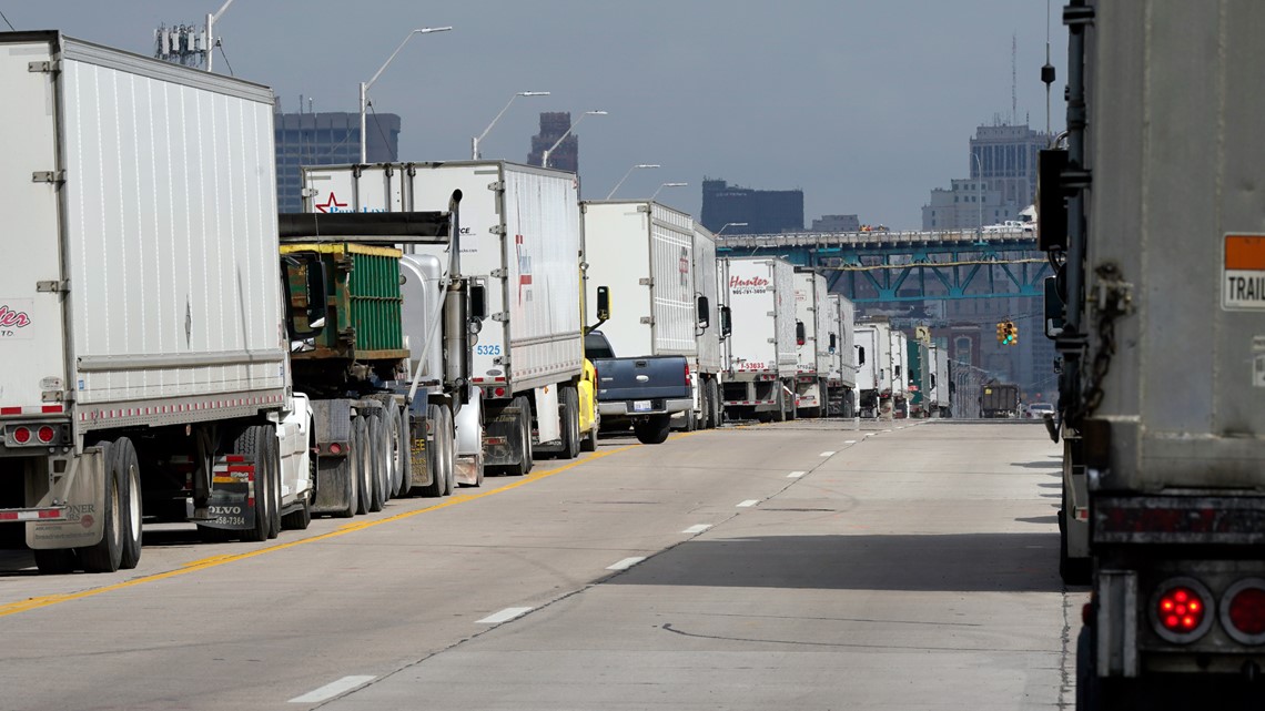 Ambassador Bridge closed for seven hours Monday due to discovery of two ...