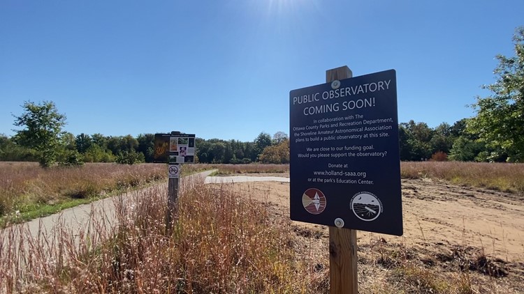 Undtagelse ugunstige had A new experience': First public observatory for stargazing opening in  Ottawa County | wzzm13.com